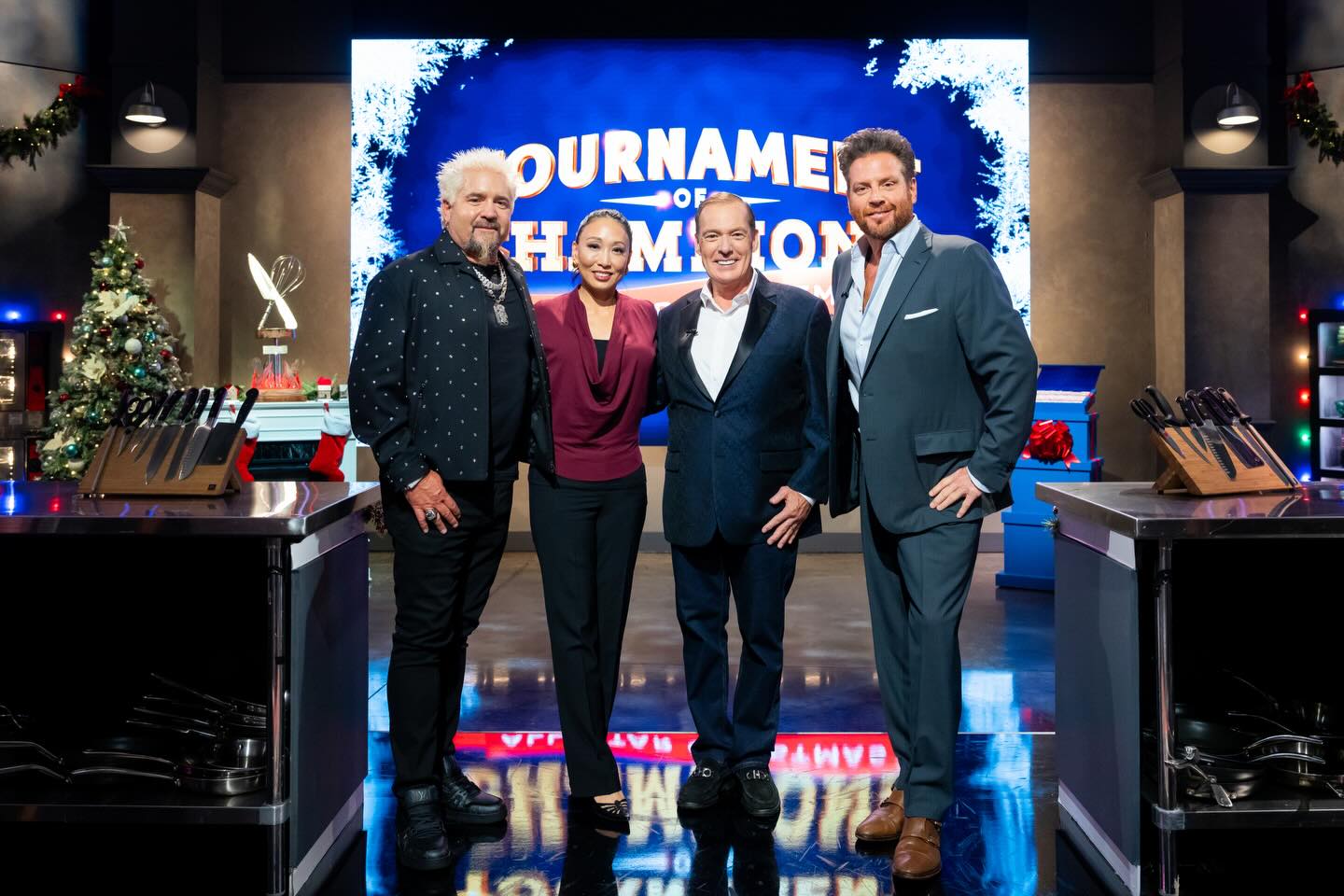 Holiday heat, fierce talent, and the Great 8 chefs battling for the Final Four…this episode had it all. 🎄🔥
I had so much fun judging Tournament of Champions: All-Star Christmas alongside host @guyfieri and fellow judges @jacquestorres & @conantnyc.
If you missed the episode last week, you can catch up on @FoodNetwork @HBOMax @DiscoveryPlus.
#TournamentOfChampions #AllStarChristmas Holiday heat, fierce talent, and the Great 8 chefs battling for the Final Four…this episode had it all. 🎄🔥
I had so much fun judging Tournament of Champions: All-Star Christmas alongside host @guyfieri and fellow judges @jacquestorres & @conantnyc.
If you missed the episode last week, you can catch up on @FoodNetwork @HBOMax @DiscoveryPlus.
#TournamentOfChampions #AllStarChristmas