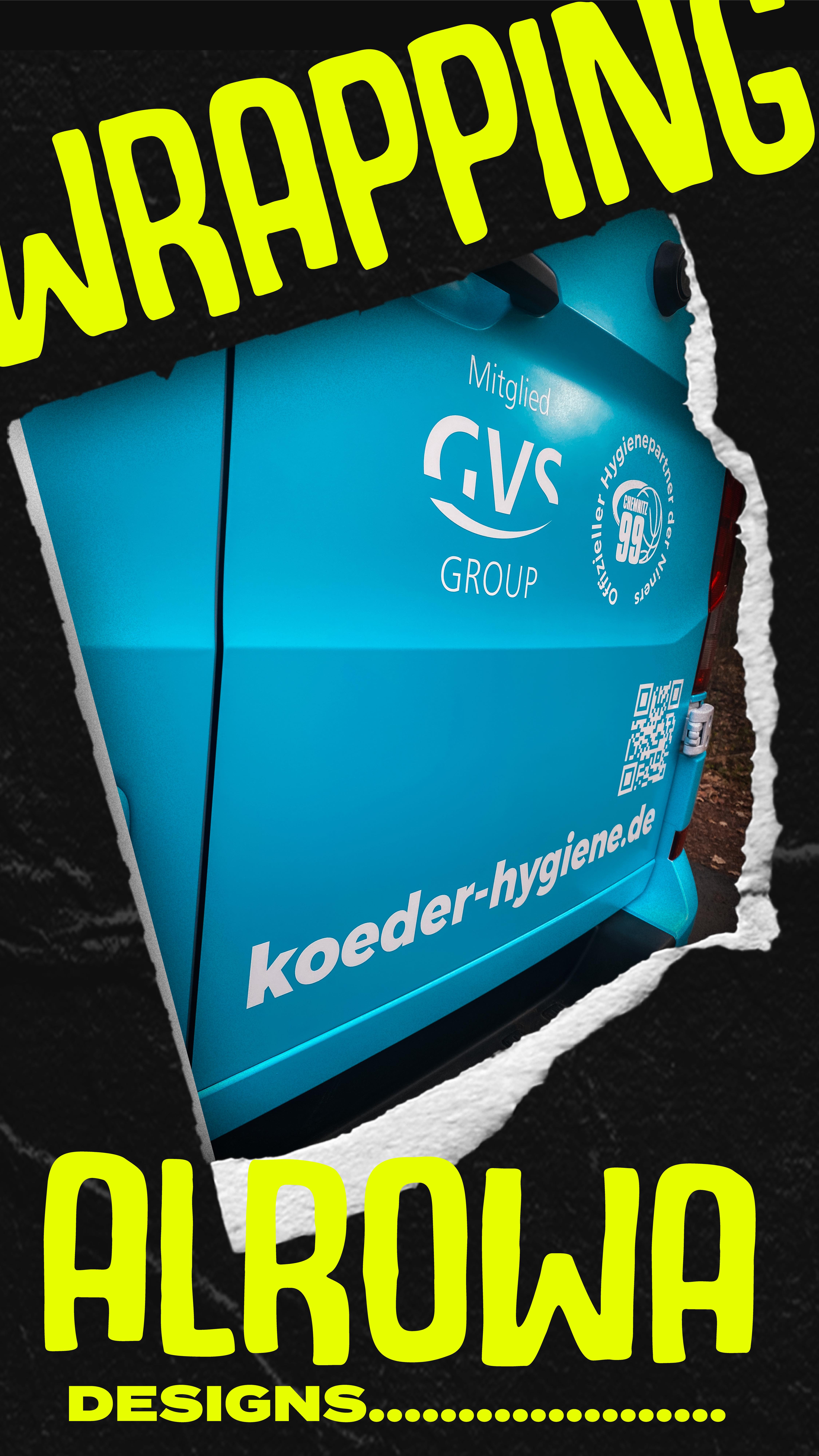 Sauber im Auftritt – zuverlässig im Einsatz.💧🚗
Für Köder-Hygiene haben wir die Fahrzeugfolierung umgesetzt und den bestehenden Markenauftritt präzise auf die Straße gebracht. Klar erkennbar, professionell und stark in der Wirkung.
#alrowa #koederhygiene #carwrap #vandesign #fahrzeugfolierung