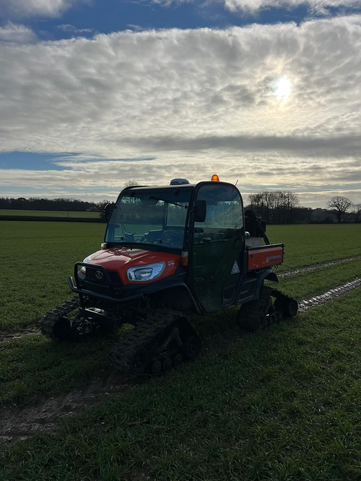 Deep Core SMN sampling is underway for 2026. This setup allows us to travel in all weather conditions, keeping soil and crop damage to a minimum. #measuretoimprove #soil #harvest2026 #agronomy