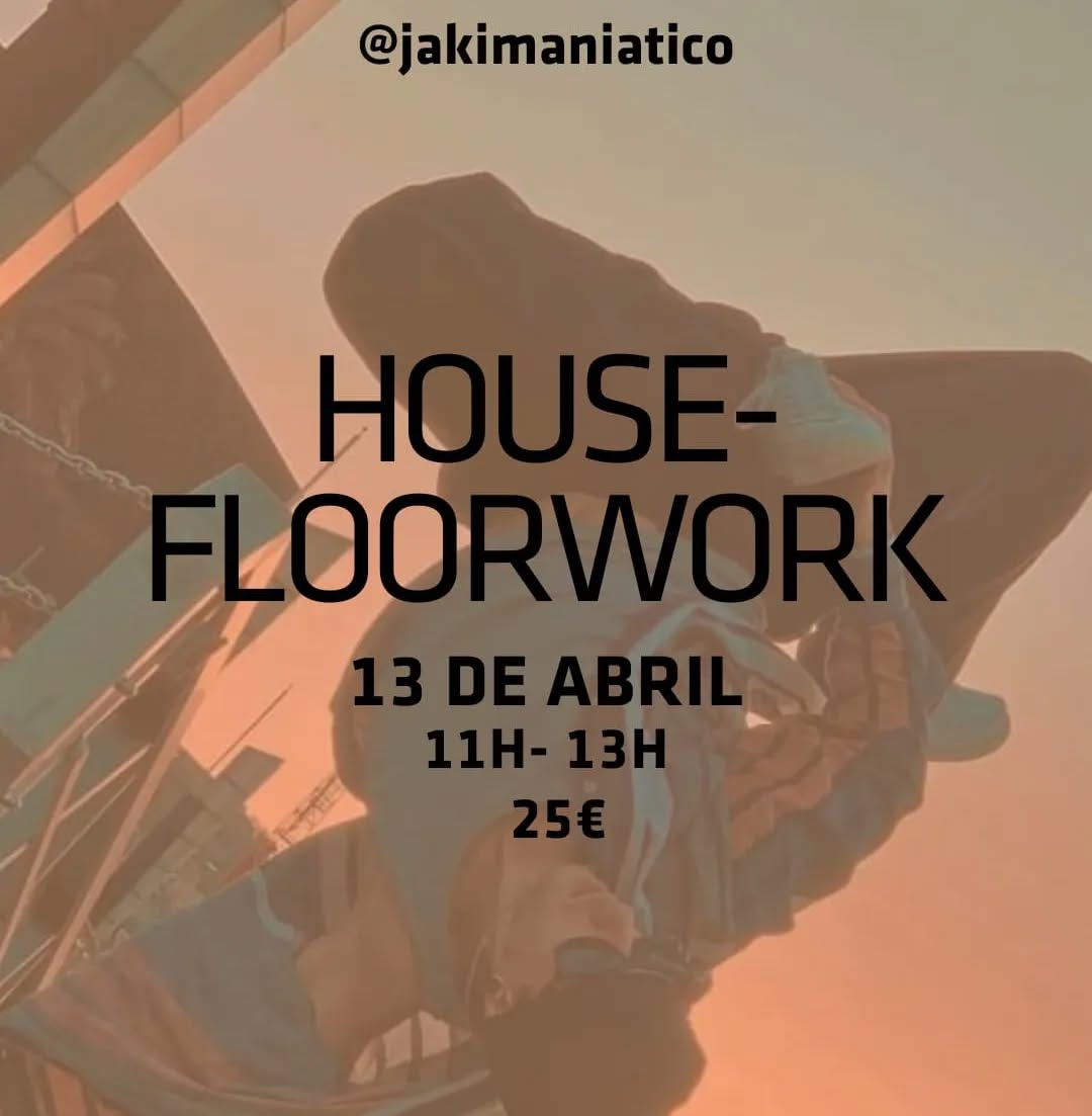 Work shop: HOUSE Y FLOORWORK
⚠️data aldaketa⚠️APIRILAK 13?
@jakimaniatico
IZENA EMAN ARIMA DANTZA ESKOLAN
#HOUSE#FLOORWORK#WORKSHOP#CONTEMPIRANEO#BREAKDANCE#URBANDANCE