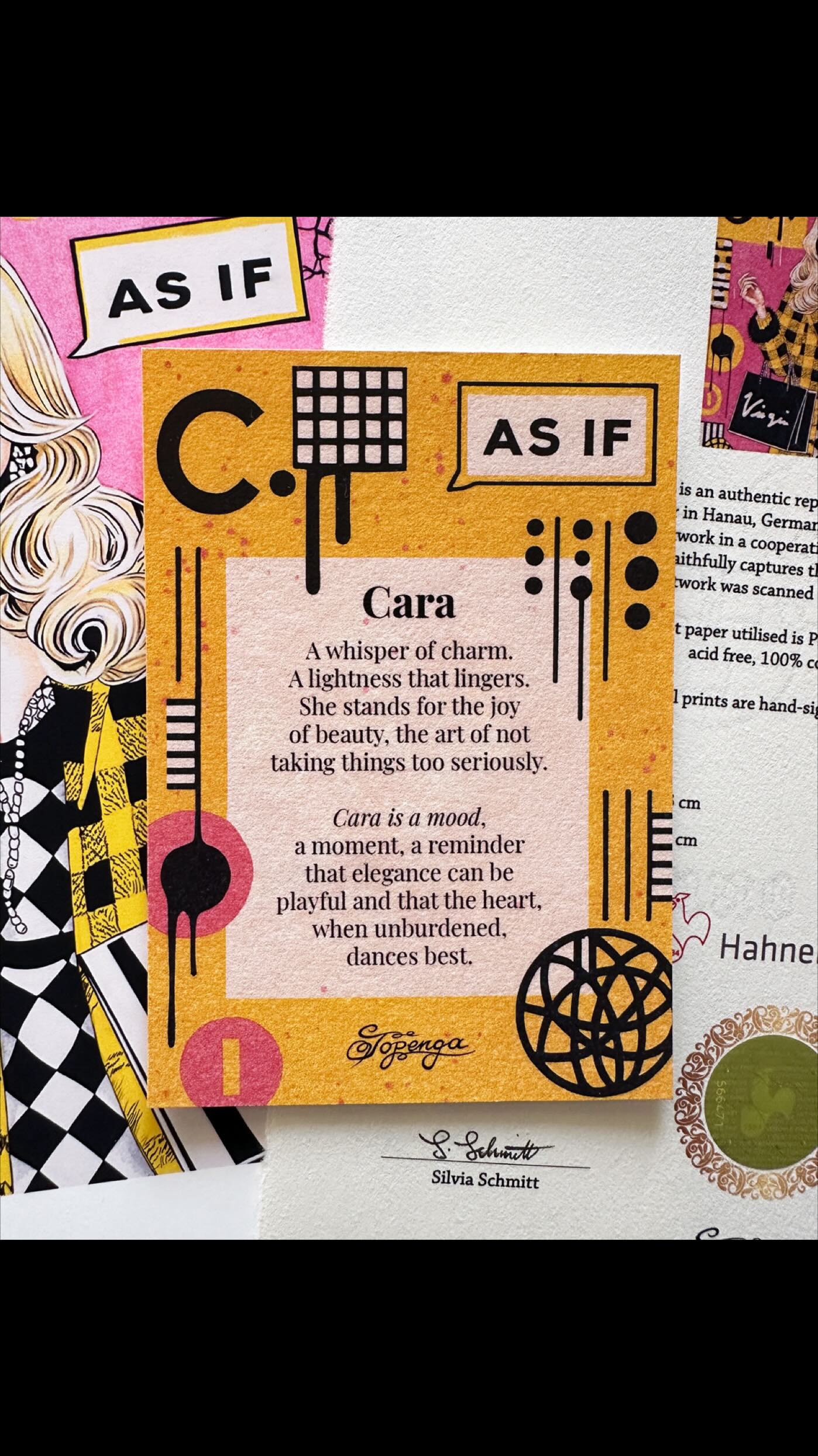 Effortless. Playful. Unbothered.
Cara — Limited Edition of 30.
#FineArtPrint #LimitedEditionArt #Hahnemühle #TombowBrushPen #BrushPenArt #CherHorowitz #Clueless #BrushPenIllustration #FashionIllustrations #TombowDualBrushPens #MarkerIllustration #Topenga #TopengaArt