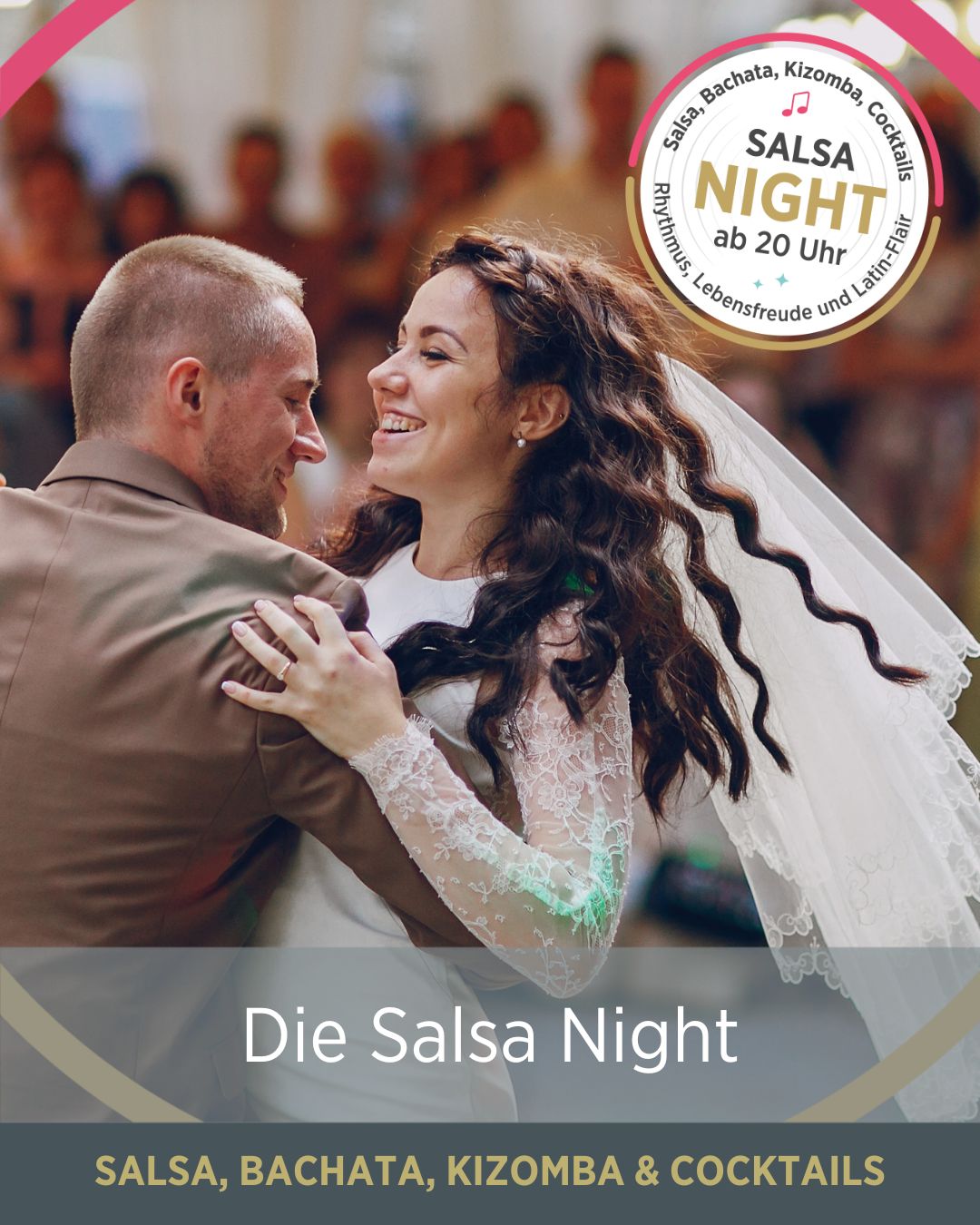 Auch in diesem Jahr startet die HOCHZEITSWELT | Bad Nauheim mit vielen Top-Ausstellenden. ✨
Am Samstag, dem 28. Februar habt ihr die Möglichkeit, die HOCHZEITSWELT | Bad Nauheim in einer einzigartigen Atmosphäre zu erleben. 💍
Freut Euch auf ausgewählte Ausstellende, Live-Acts und Gewinnspiele. 🎶🎁
Um 14 Uhr startet die HOCHZEITSWELT im @dolcebadnauheim und direkt danach ab 20 Uhr lädt die Salsa Night zum Tanzen, Genießen und Verweilen ein und gibt Euch schon einen kleinen Vorgeschmack auf Euren eigenen Hochzeitstag. 💃🕺✨
Sichert Euch jetzt schon Eure Tickets über den Link in unserer Bio. 🎟️🔗
Wir freuen uns auf Euch!
#HOCHZEITSWELT2026 #badnauheim #hochzeitsinspiration #hochzeitsmesse #heiraten #bridetobe #weddingvibes #salsanight #love #vorfreude