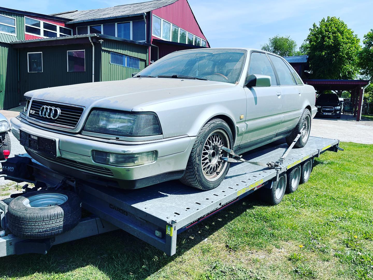 #scheunenfund #audiv8 #d11 #quattro #makeover
