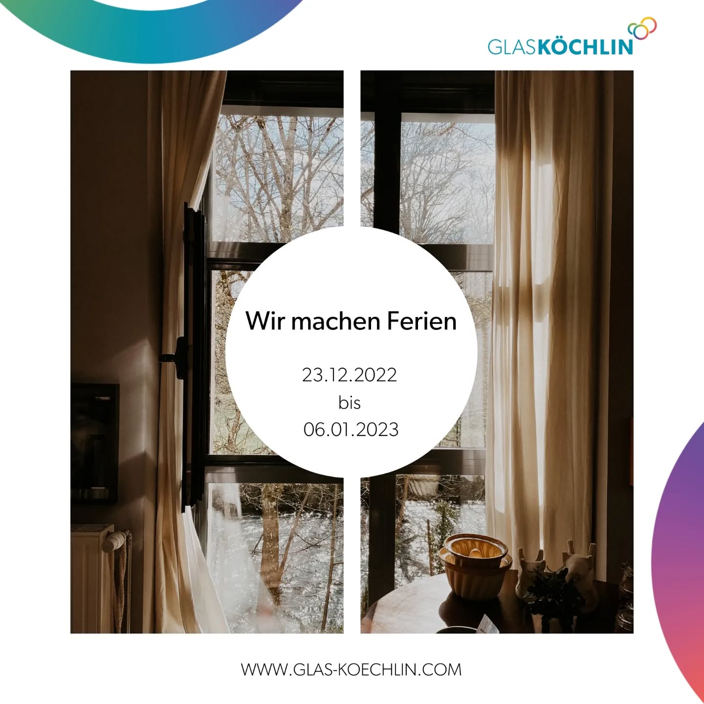 ☃️ Wir machen vom 23.12.22 bis 06.01.23 Betriebsferien ☃️
#handwerker #handwerk #schreiner #metallbau #baugewerbe #architektur #glaskoechlin #glasköchlin #glas #fassade #isolierglas #fenster #balkonverglasung #flachglas #schweiz