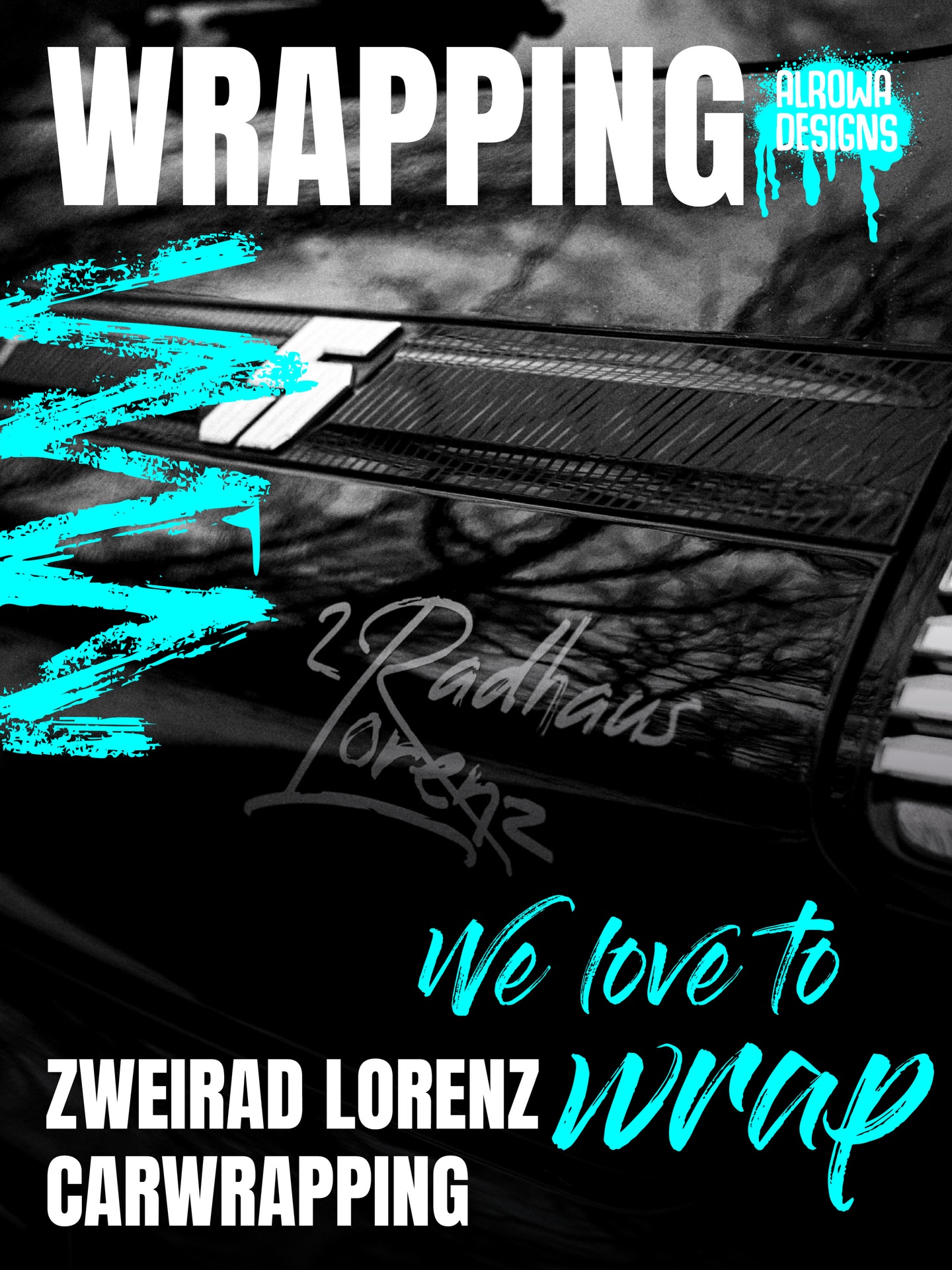 Matt schwarz trifft auf rote Glanz-Details im Zweirad-Lorenz Corporate Design 🖤❤️
Eine Folierung, die auffällt, Charakter zeigt und einfach sitzt.
Wir lieben das Endergebnis und ihr? 👀✨
#alrowa #folierung #carwrap #wrapping #coporatedesign