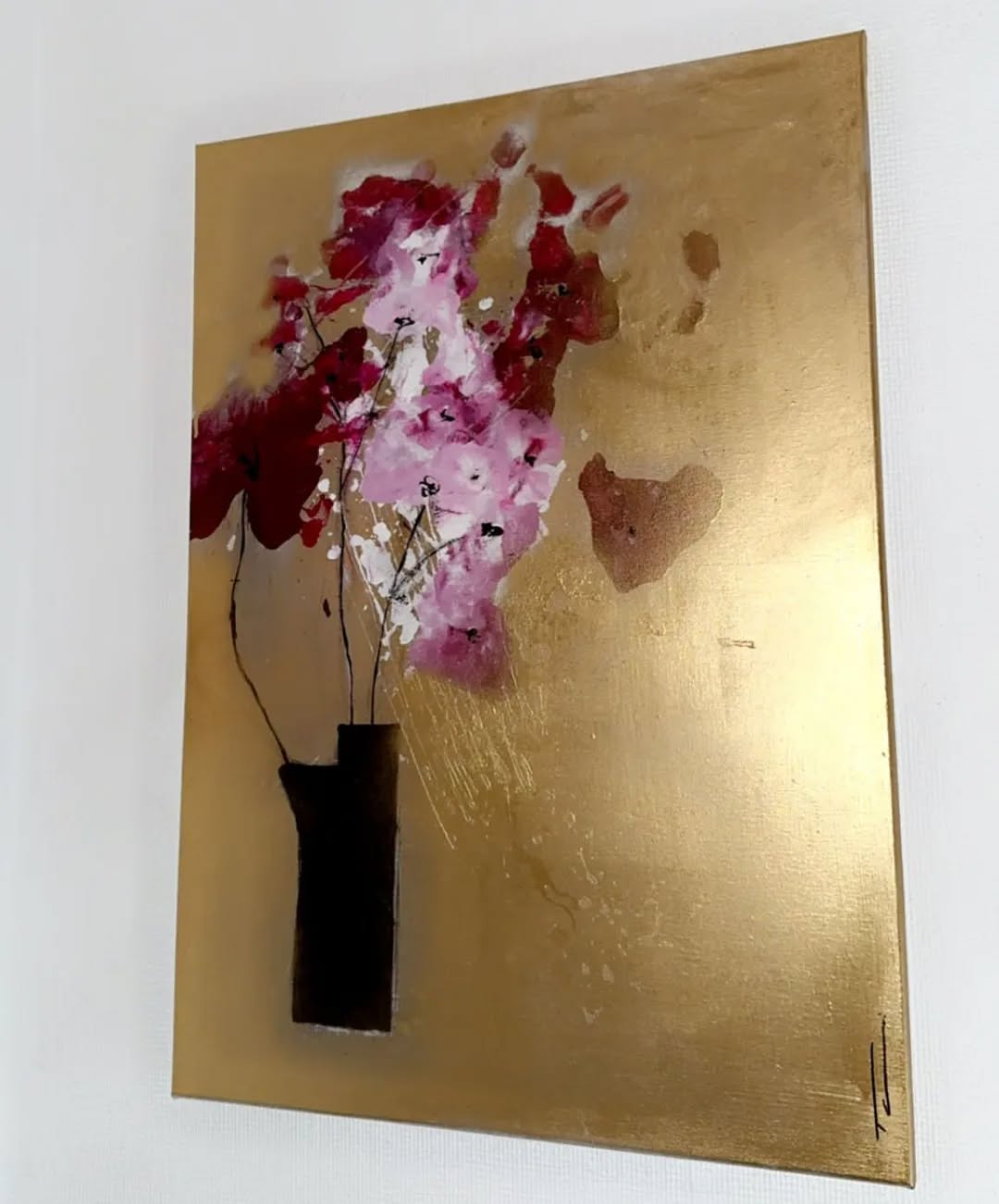 #tounsi #dekoorial #braunschweig #braunschweigcity #art #artist #artistofinstagram #instagood #instapost #artdeco #artoftheday #abstract #painting #abstraktekunst #comtemporaryart #kunstausbraunschweig #gold #black #muttertag #kunstliebhaber #modernekunst #farbenfroh #innenraumdekor