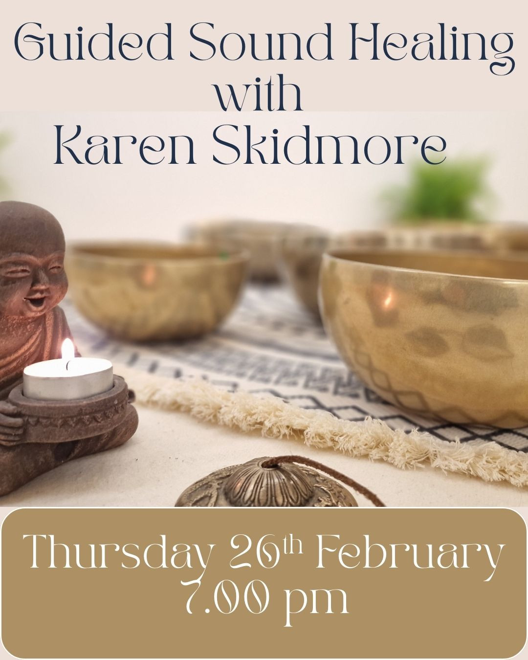 Guided Sound Healing Experience with Karen Skidmore. If you’re craving deep relaxation, emotional healing, or just a moment to unwind, this is your sign to treat yourself. Let the healing vibrations of sound wash over you and bring balance to your mind and body.
Stress relief - Better sleep - Emotional balance - Enhanced creativity �- Mindfulness & presence
? Thursday 26th February 7.00 pm
Spaces are limited, so make sure to book your spot today! Via the link in bio
#haslemere #pilatesworkout #pilatesfitness #pilatesclasses #pilatesyoga #netmums
#menspilates #wellbeinggoals #wellbeinglifestyle
#haslemerelife #surreymums #surreybusiness #surreyfitness
#liphook #bordon #hindhead #surreylife #petersfield #farnhamsurrey
#healthieryou #healthybodyandmind #surreyyoga
#reformerpilates #reformerclass #reformerpilatesworkout
#barre #barreworkout #barrefitness #barreclass