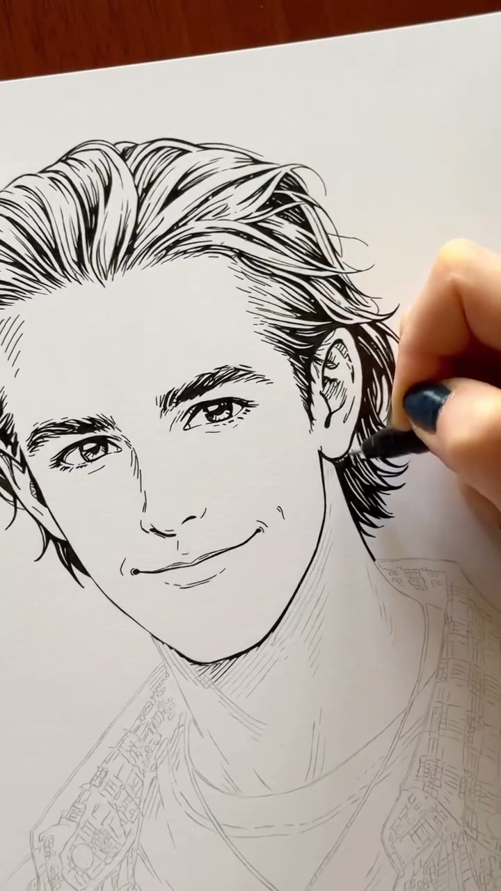 A small look into the process of drawing James Van Der Beek.
A tribute from the heart.
#JamesVanderBeek #DawsonsCreek #FckCancer #LetsFCancer #CancerAwareness #CancerSupport #Dawson #DawsonLeery #InkIllustration #PortraitIllustration #Topenga #TopengaArt