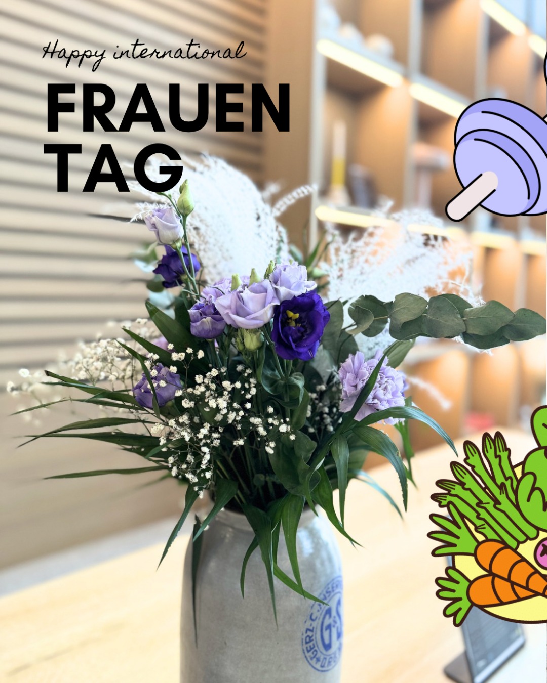 Happy internationaler Frauentag :)
Ihr tollen Frauen, sorgt selbst dafür, dass ihr lange gesund bleibt - am besten bis zum Lebensende! Es gibt einfache Regeln dafür:
1. Ausreichend und guter Schlaf
2. Sport - insbesondere Kraftsport, denn damit habt ihr den größten Hebel, um euren Hormonhaushalt im Gleichgewicht zu halten
3. Unverarbeitete und vielfältige Ernährung
4. Stressregulierung - ihr seid nicht immer für alles verantwortlich!
#biteandbalance #gesundheitistalles #liebedeinenkörper #ernährung #sport #kraftsportfürfrauen