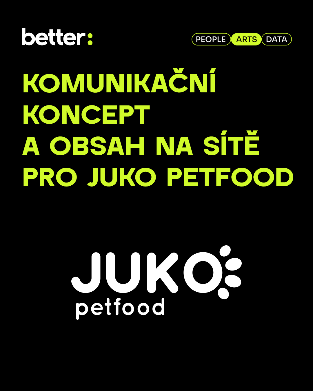 Pro 2 značky krmiv našeho klienta JUKO Petfood jsme připravili komunikační koncepty a obsah na sítě. 🐶 Přečtěte si, jak jsme k tvorbě přistoupili a jak probíhal produkční den s chlupatými modely. 👆
📌 Celou case study najdete na našem webu. Odkaz v biu.