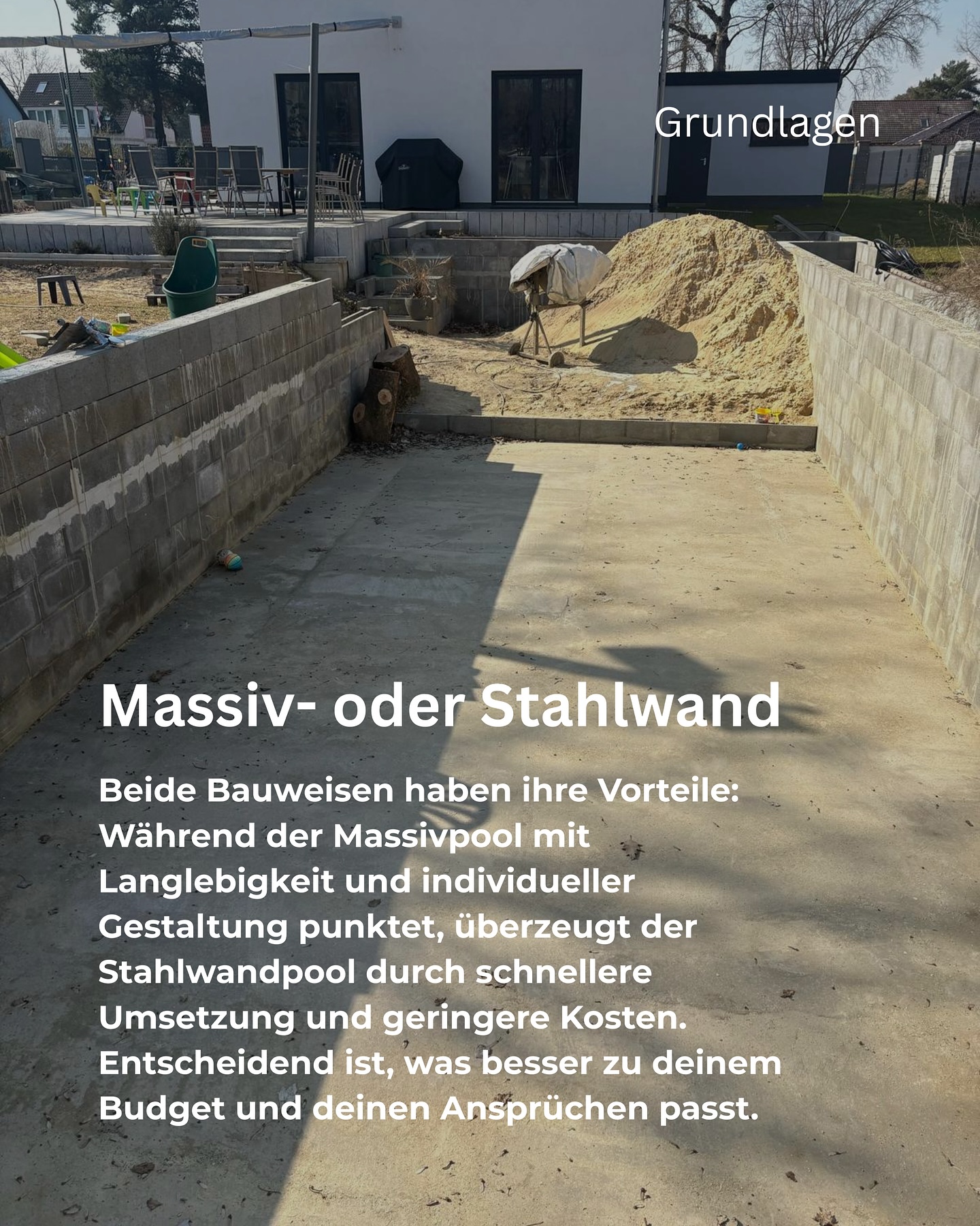 Euer Traumpool beginnt hier - wir begleiten Euch Schritt für Schritt zum perfekten Bad im Garten! 💦
#traumpool #poolbau #gartenlandschaftsbau #pooldesign #outdoor #garteninspo #potsdam #ludwigsfelde