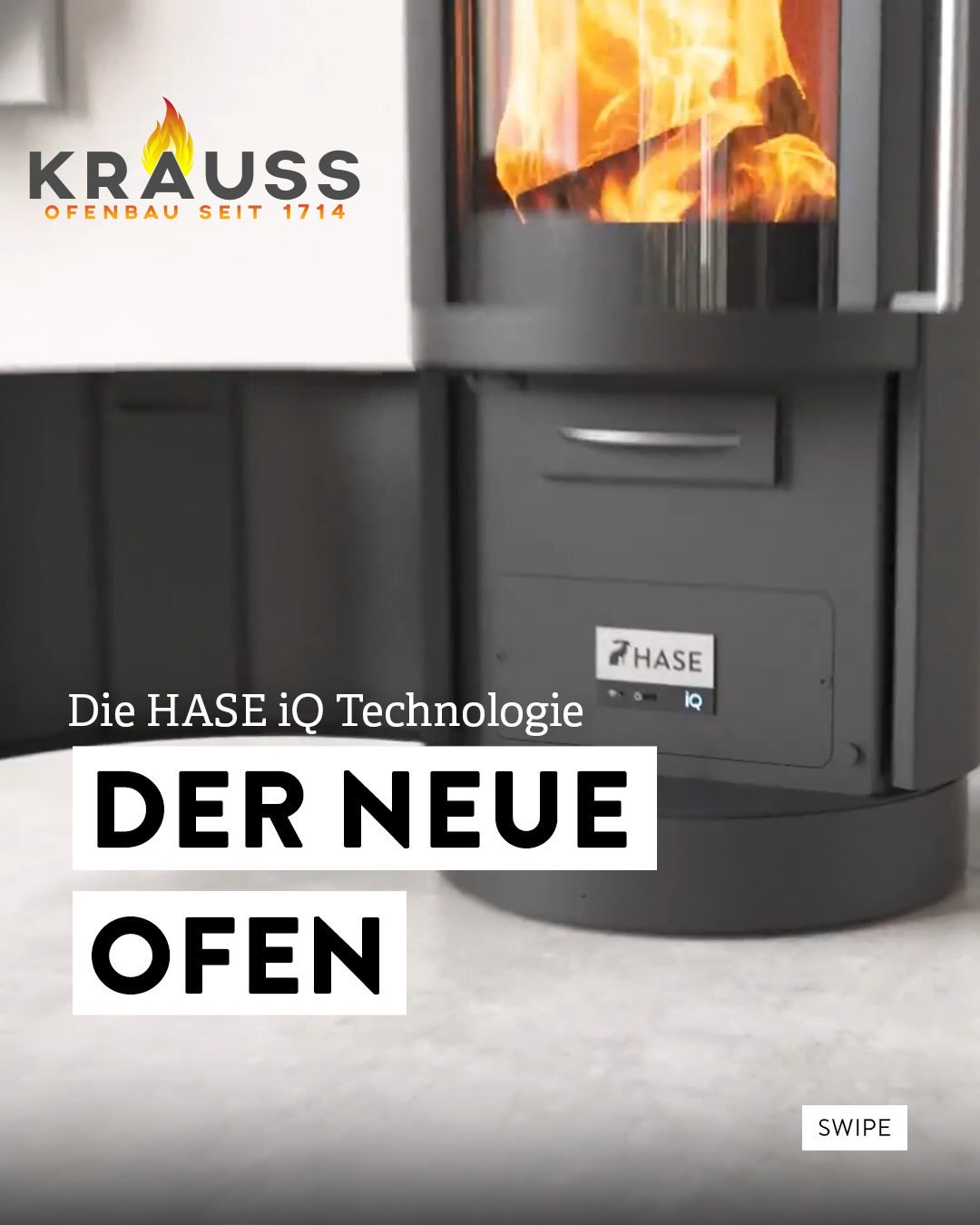 Revolutioniere dein Kaminofen-Erlebnis mit der HASE iQ
Technologie, die Komfort neu definiert.🔥
✨Sauber & Komfortabel:
Dank intelligenter Software und automatischer
Luftregelung brennt dein Feuer extrem sauber und effizient
– ohne Kompromisse.
📲 App-gestützter Komfort:
Mit der iQ-App siehst du jederzeit, wie dein Ofen performt,
bekommst Push-Nachrichten für den perfekten Zeitpunkt
zum Nachlegen und kannst die Brennhistorie einsehen. Du
magst es lieber analog? Dein iQ-Ofen funktioniert auch
komplett ohne App.
🔧 Wartungsarm & clever:
Alle Komponenten sind im Ofen integriert, wartungsarm
und langlebig. iQ passt sich an geographische
Besonderheiten, Schornsteinbedingungen und
Brennstoffqualität an.
💡 Die Öfen zur Technologie:
PATNA, SILA, LIMA, JENA, LHASA – Lass dich bei uns in Sexau beraten, welcher HASE iQ-Ofen am besten zu dir passt!
#Wohnkomfort #HaseKaminöfen #Kaminofenkaufen
#FeuerLiebe #kaminfeuer