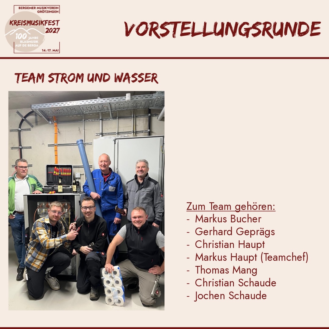 ⬆️⬆️⬆️
Strom fließt schneller als ...?
Unser Team Wasser und Strom hat die richtige Antwort parat.
Lasst ein ❤️ für sie da.