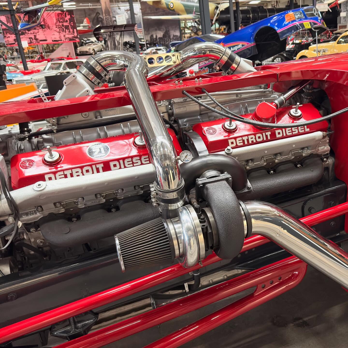 #detroitdiesel #diesel #16zylinder #turbolader #supercharged