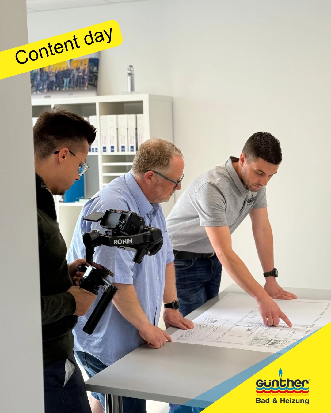 Heute mal ein kleiner Behind-the-scenes Einblick📸⚒️🧑🔧
@skyrecords.de
#sanitärheizungklima #günthersanitärler #behindthecamera