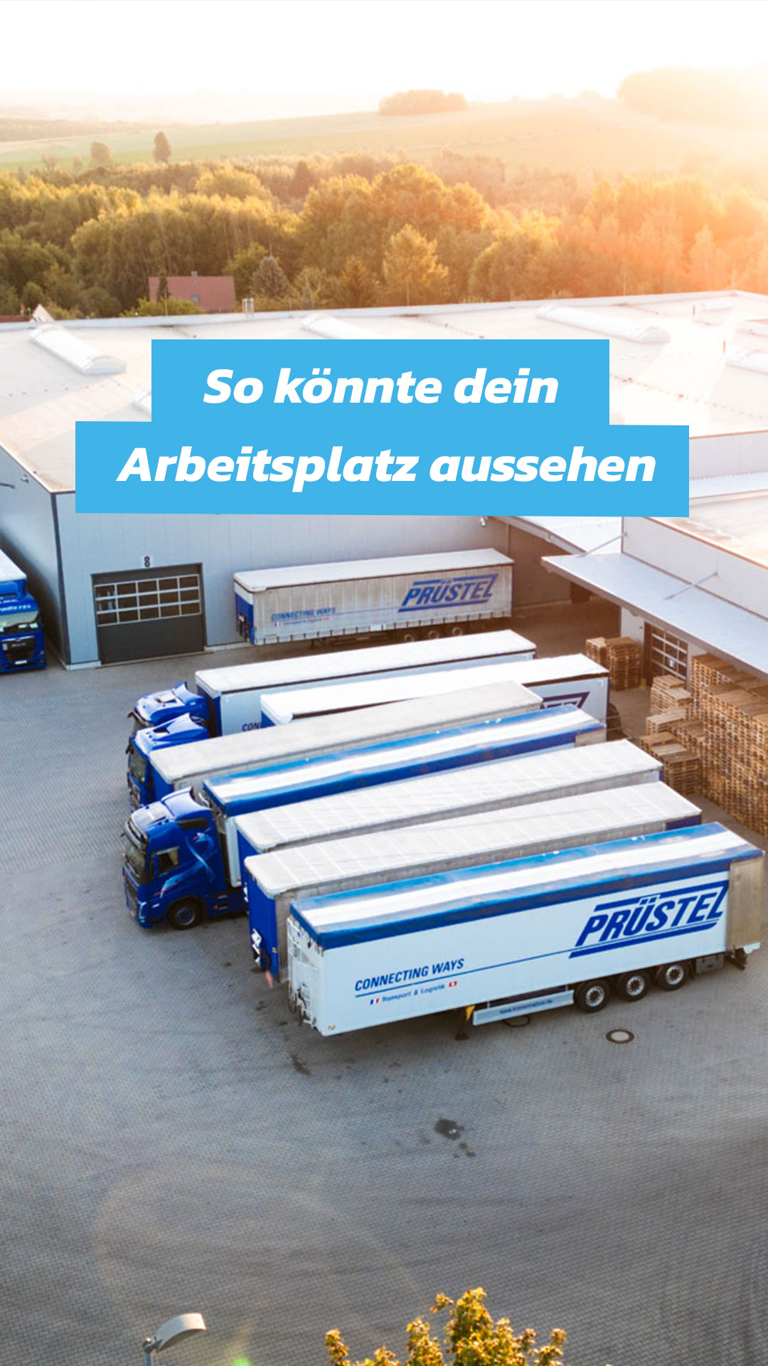 Hast du schon mal über Logistik nachgedacht?
Während andere noch überlegen, bist du vielleicht schon bald mit unserer Flotte unterwegs – auf der Straße, mit Verantwortung, neuen Eindrücken und immer neuen Herausforderungen.
An unseren Standorten in Callenberg, Hartheim und Wilhelmshaven erwartet dich ein Arbeitsplatz, der jeden Tag anders ist.
Vielleicht sitzt du ja schon bald selbst am Steuer. 💙
Alle Stellenanzeigen findest du auf unserer Karriereseite (Link in der Bio.)
#teamprustel #logistik #lkwfahrer #lkw #karriere
