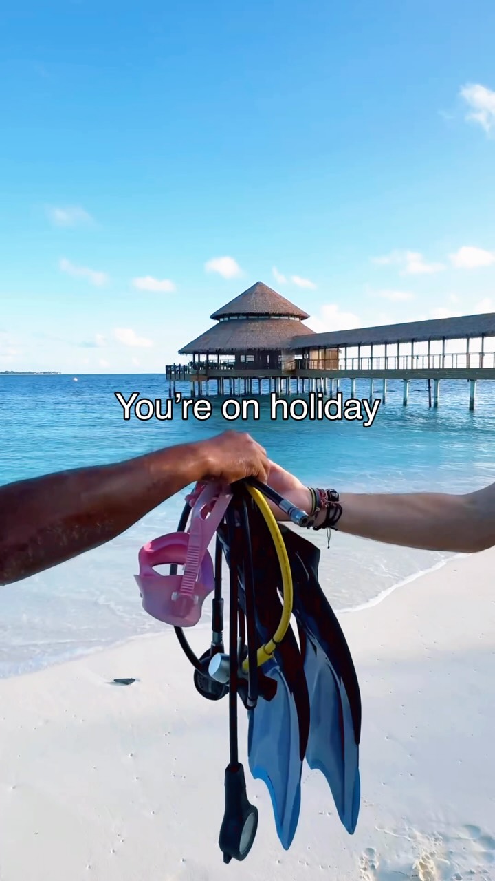 We could name a million more reasons to go diving.•#travel #maldives #scuba #diving #ocean