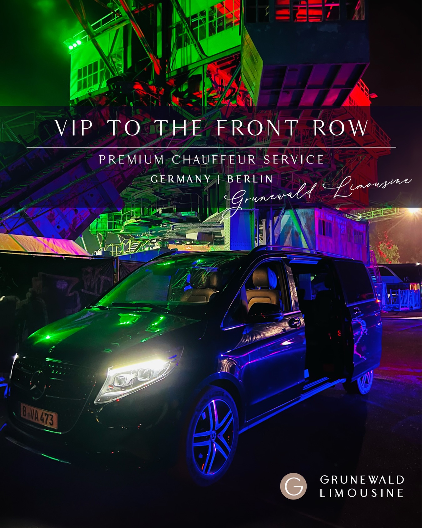 Premium Chauffeur Service for exclusive travel.
We provide private transfers to festivals and events across Germany - comfortable, reliable, and discreet.
Arrive in style. Every time.
#splashfestival #privatechauffeur #vipservice #luxurytravel #splash