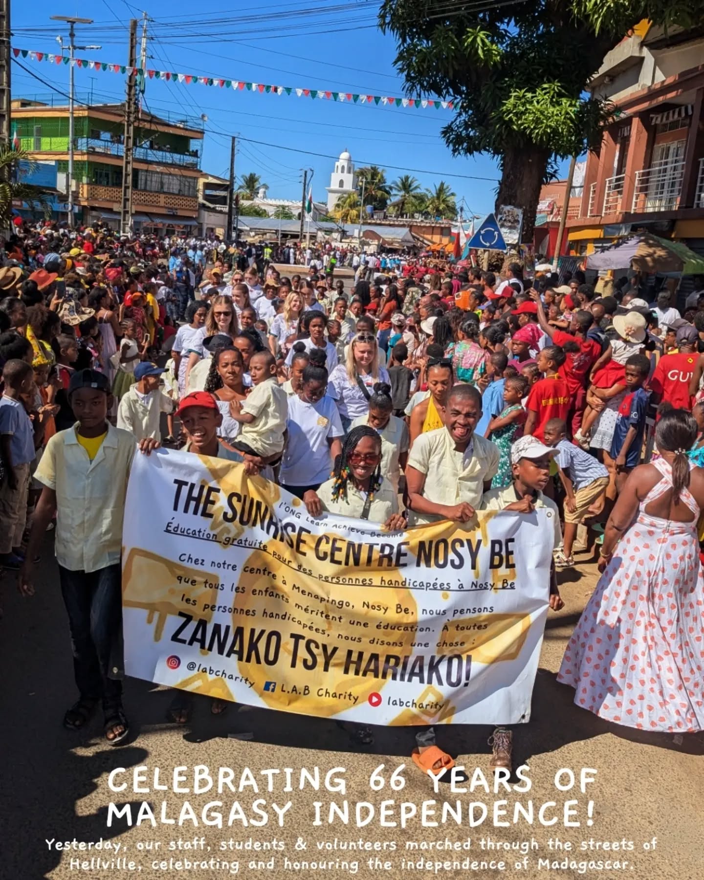 Celebrating another year of Malagasy independence! ???
#madagascar #26juin #nosybe #disabilityawareness