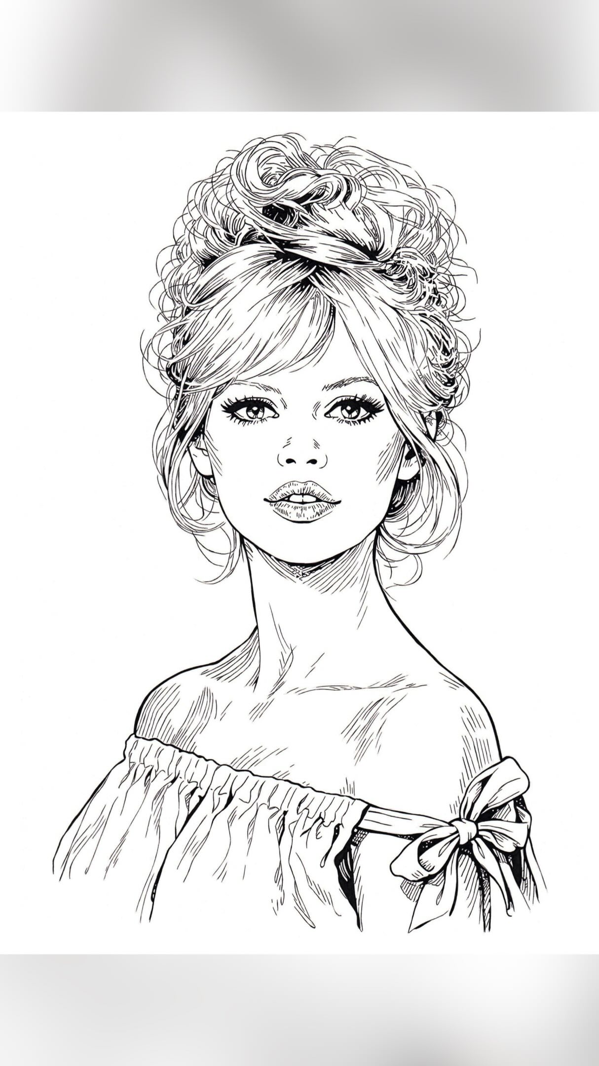 A portrait shaped in clarity, contrast, and intention — an ode to timeless presence.
#BrigitteBardot #Bardot #PortraitIllustration #InkDrawing #TopengaArt @hahnemuehle_global @tombow.deutschland @tombowusa