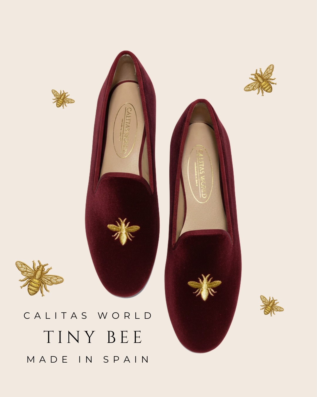 Some women are recognised by their signature. ?
Not by a logo.
By the way they mix burgundy with denim. ?
A leopard bag with white jeans. ?
A blazer borrowed from autumn.
Cashmere in the middle of spring. ✨
Nothing feels planned.
Everything feels unmistakably theirs.
Handcrafted in Spain, our burgundy velvet loafers, finished with our signature golden bee embroidery, aren’t made to steal the spotlight. ?✨
They’re made for women whose style is remembered long after they’ve left the room. ?
The best wardrobes aren’t built around trends.
They’re built around pieces that quietly become part of who you are. ?
And somehow…
you end up wearing them more than anything else. ?✨?
???✨???✨
#CalitasWorld #VelvetLoafers #MadeInSpain #SignatureStyle #PersonalStyle WardrobeIcons ModernClassic LuxuryWardrobe BurgundyStyle EuropeanStyle SlowFashion VelvetSeason Calitas