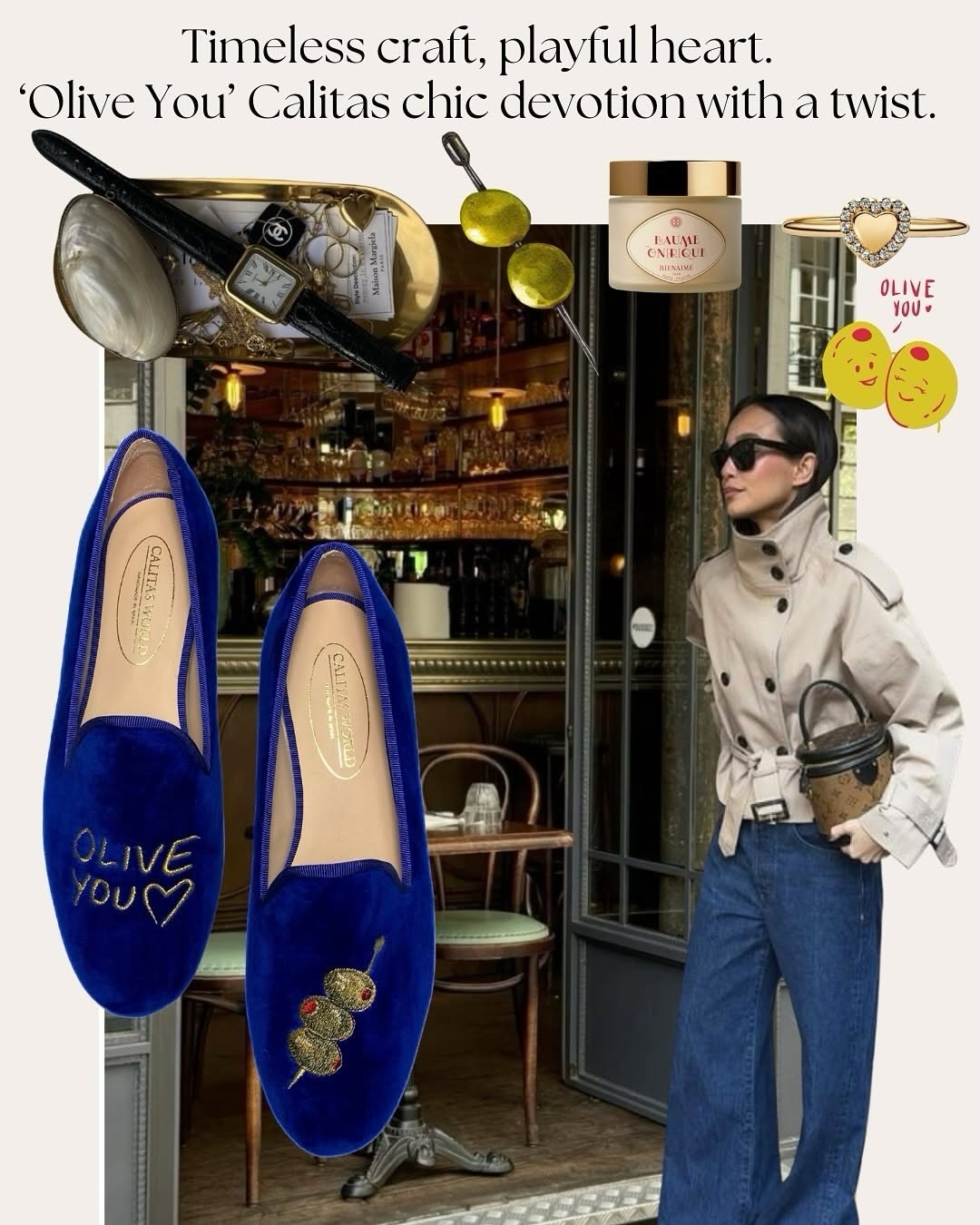 ?❤️? Olive You ?❤️
A love letter? ?Maybe.
A wink? Always. ?
✨ Calitas that whisper Olive You without saying a word.
? Crafted with devotion, styled with a twist.
?❤️ More than loafers a playful declaration at your feet.
Because sometimes luxury is best served with humor.
And sometimes Olive You says it all.
#CalitasShoes #OliveYou #QuietLuxury✨