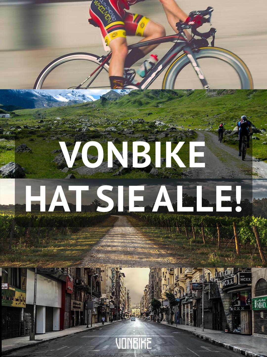 Was ist dein Vibe? 🚲
Ob Rennrad, Gravelbike, Mountainbike oder entspannt durch die Stadt – unser Mitglied @vonbike_official in Dornbirn hat das passende Bike für jeden Fahrstil.
Mit hochwertiger Ausstattung, persönlicher Beratung und jeder Menge Leidenschaft fürs Rad findet hier jeder sein passendes Zweirad.
Welcher Vibe bist du? 👀
Vonbike hat sie alle.