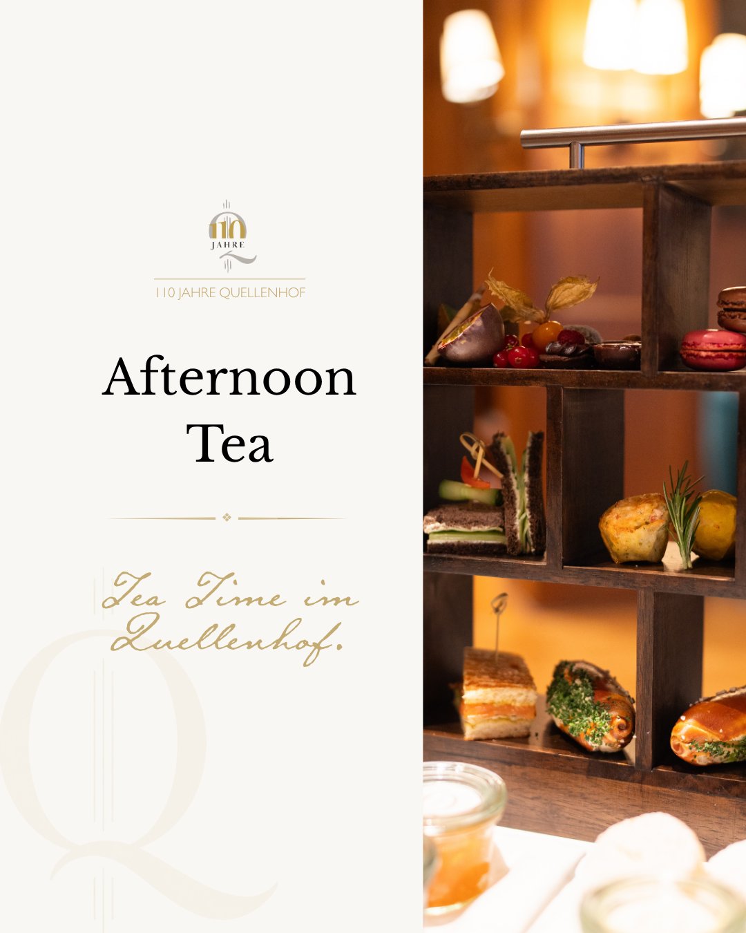 Der Afternoon Tea im Quellenhof Aachen ist zurück! ? Ein Ritual, das im Haus seinen festen Platz gefunden hat: Nachmittags wird bei uns in der Teehalle Tee serviert, dazu feien Speisen, ganz in Ruhe und ohne Eile...für Gäste und für Aachener, die sich Zeit nehmen, um den Herbst genüsslich zu begrüßen.
#AfternoonTea #ParkhotelQuellenhofAachen #GrandHotel #Kulinarik #restaurant