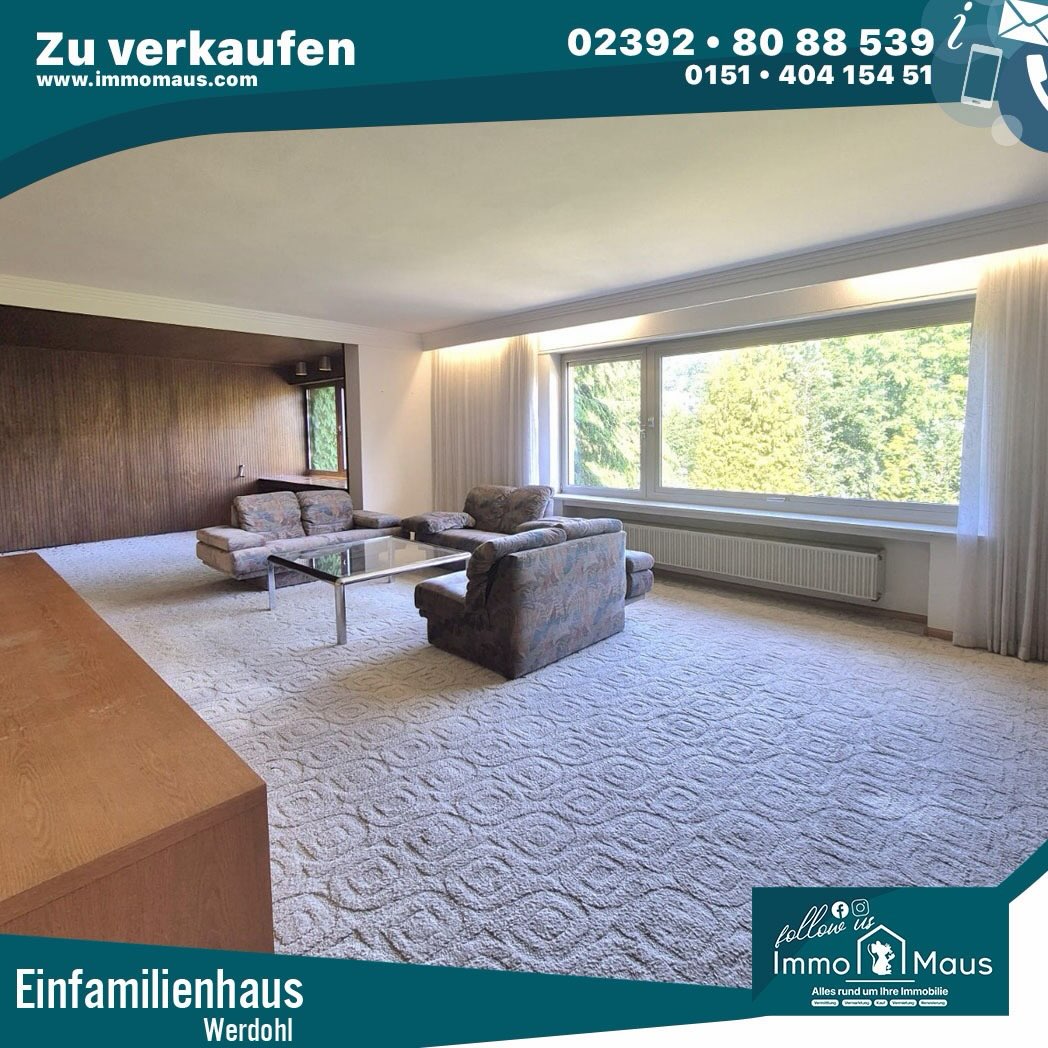 🏡 ZU VERKAUFEN IN WERDOHL 🏡
✨ Ein Haus voller Möglichkeiten!
Viel Platz, großes Grundstück und jede Menge Potenzial: Dieses Einfamilienhaus in der Feldstraße 93 wartet darauf, neu gestaltet zu werden. 🔑❤️
📐 ca. 227 m² Wohnfläche
🏠 10 Zimmer | 5 Schlafzimmer
🌳 ca. 795 m² Grundstück
🔥 Kamin
☀️ Terrassen & Garten
🚗 Garage
🛠️ Renovierungsbedürftig – ideal für eigene Ideen
📍 58791 Werdohl
💰 Kaufpreis: 199.000 €
🤝 Käuferprovision: 3,57 % inkl. MwSt.
🎥 Virtueller Rundgang verfügbar!
📩 Interesse? Schreibt uns gerne oder ruft direkt an 😊
☎️ 02392 / 8088539
🐭 Immo Maus
#Werdohl #HausKaufen #Einfamilienhaus #Immobilien #Sauerland