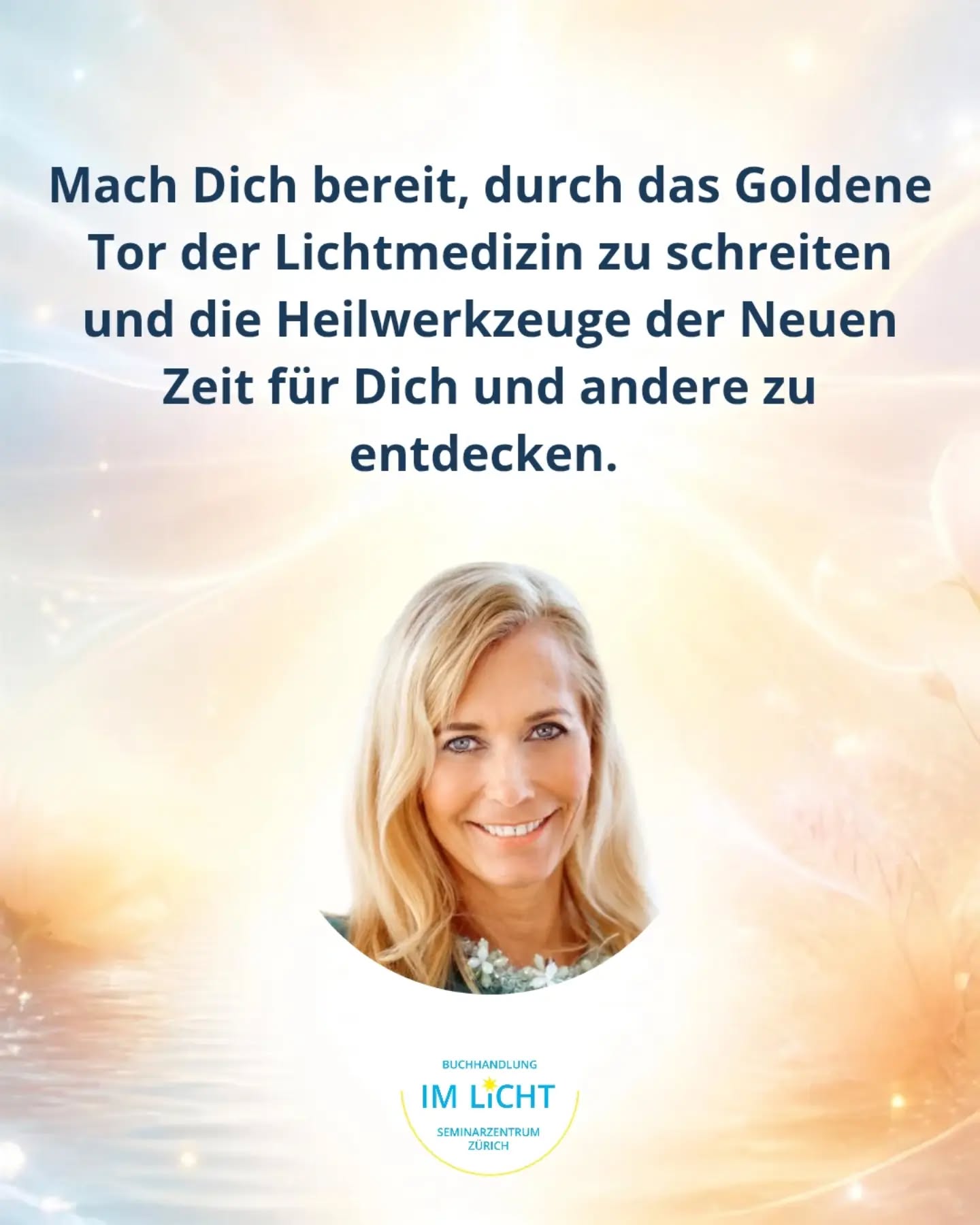 Das neue Zeitalter eröffnet Dir die Möglichkeit, als Lichtmediziner Heilung aus dem höchsten Licht zu wirken.
Tanja führt Dich in diesem Intensivtraining in das Lichtfeld der höchsten Quelle, wo es Dir möglich wird, Dich als das multidimensionale Wesen zu erkennen, welches Du bist. Die Fragen, woher Du kommst und wohin Du gehst, erfahren eine Klärung, so dass Deine Mission hier in diesem Leben zu dieser speziellen Zeit deutlich wird.
Mittwoch, 21. - Sonntag, 25. Oktober in Zürich.
🌈 FRÜHBUCHER-PREIS bis zum 4. Oktober!!
Alle weiteren Infos in der Bio. ✨️
Wir freuen uns auf dich! 🙏🌸✨️
